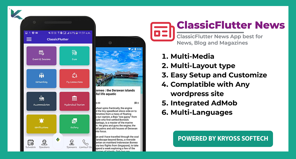 Classic Flutter News App