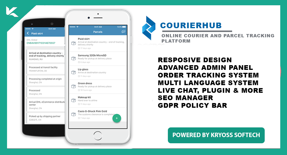 CourierHub - Online Courier And Parcel Tracking Platform